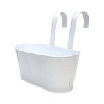 Pots de fleurs suspendus en fer et mtal noir, jardinire de plantes d'extrieur, style boho moderne, ...