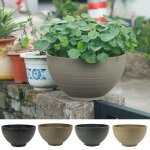 Pot de fleurs suspendu en résine, bac a fleurs hydroponique, conteneur pour plantes, décor de jardin ... Pot de fleurs suspendu en résine, bac a fleurs hydroponique, conteneur pour plantes, décor de jardin ...