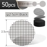 Pot de fleur a trous ronds pour plantes de jardin, tampon en maille, empche la perte de sol, bonsa, ...