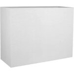 Pot loft l graphit - blanc crus - 78. 5x29. 5x60cm 46l - eda plastiques - intrieur et extrieur