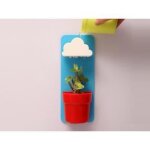 Pot avec nuage arroseur objet deco maison design insolite