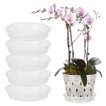 Pots d'orchidées avec trous, pot de plantation d'orchidées en plastique transparent respirant pour jardin ... Pots d'orchidées avec trous, pot de plantation d'orchidées en plastique transparent respirant pour jardin ...
