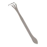 Pot de plantes à 3 dents en acier inoxydable de 24cm, râteau, cultivateur de jardinage, outils agricoles ... Pot de plantes à 3 dents en acier inoxydable de 24cm, râteau, cultivateur de jardinage, outils agricoles ...