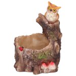 Pot de plantes innovant impermable, fleur succulente, bonsa, jardinire en rsine, dcoration de la ...