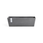 Pot rectangulaire bruges 55 gris - 55 x 17 x h. 17 cm - 12 l