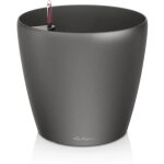 Pot rond lechuza premium ls anthracite mtallis Ø70 x h. 64 5 cm