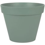 Pot rond toscane - 40x32cm - 23l - vert laurier - eda plastiques