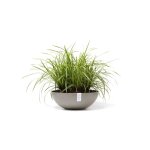 Pot rond vienna 50 taupe - � 50 x h. 18 cm - 22, 3 l