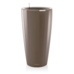 Pot rondo premium 32 - kit complet, taupe brillant � 32 cm