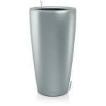 Pot rondo premium 40 - kit complet, argent métallisé Ø 40 cm Pot rondo premium 40 - kit complet, argent métallisé Ø 40 cm
