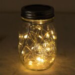 Pot solaire avec guirlande led zol