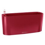 Pot de table delta 10 - kit complet, rouge scarlet brillant 30 cm