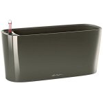 Pot de table delta 20 - kit complet, taupe brillant 40 cm Pot de table delta 20 - kit complet, taupe brillant 40 cm