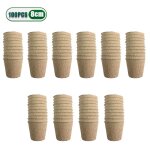 Pots de tourbe de 3. 15 pouces pour semis, 20 a 200 pices, pots de ppinire de germination de jardin ...