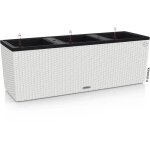 Pot trio cottage 30 - kit complet, blanc - 100 cm