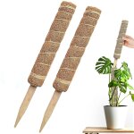 Poteau en mousse de coco de qualité supérieure de 66 cm pour plantes grimpantes ¿ support pour monstera, ... Poteau en mousse de coco de qualité supérieure de 66 cm pour plantes grimpantes ¿ support pour monstera, ...