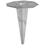 Poteaux de puissance universels � piquet de terre pour terrasse de jardin support de lampe d'hiver en ...