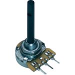 Potentiomtre rotatif Ø de l'axe 4 mm 1 mo 0, 25 w courbe linaire potentiometer service gmbh 9611