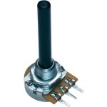 Potentiomètre rotatif Ø de l'axe 6 mm 220 o 0, 25 w courbe linéaire potentiometer service gmbh 9800 Potentiomètre rotatif Ø de l'axe 6 mm 220 o 0, 25 w courbe linéaire potentiometer service gmbh 9800