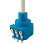 Potentiomtre rotatif avec interrupteur (10 a maxi) Ø de l'axe 4 mm 470 ko 0, 4 w 20 % courbe linaire ...
