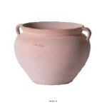 Poterie antique boule avec anses en terre cuite h 32 cm terre cuite