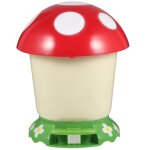 Poubelle champignon ¿ corbeille � p�dale durable pour la maison et le bureau, multi - usage, fonctionnement ...