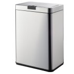 Poubelle de cuisine automatique daytona argent acier inoxydable 60 l