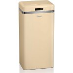Poubelle de cuisine automatique rtro avec capteur de mouvement, 45 litres, mtallique, grande capacit, ...