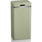 Poubelle de cuisine automatique rtro avec capteur de mouvement, 45 litres, mtallique, grande capacit, ...