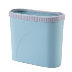Poubelle durable bleu ciel ¿ poubelle �l�gante pour la maison et le bureau, base antid�rapante, conception ...