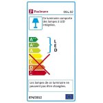 Poubelle ? p?dale 36l noir mat - 121463
