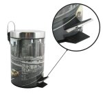 Poubelle ? p?dale inox 3l new york