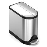 Poubelle papillon  pdale 10l code r inox