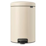 Poubelle � p�dale brabantia newicon 20 l beige