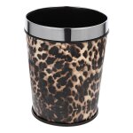 Poubelle rtro 8 l - poubelle durable pour salle de bain et cuisine - dcoration d'intrieur lgante ...