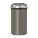 Poubelle touch bin 60 l platinum code h Poubelle touch bin 60 l platinum code h