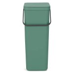 Poubelle de tri brabantia sort & go 40 l vert Poubelle de tri brabantia sort & go 40 l vert