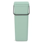 Poubelle de tri brabantia sort & go 40 l vert clair Poubelle de tri brabantia sort & go 40 l vert clair