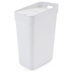 Poubelle de tri curver ready to collect blanc 30 l