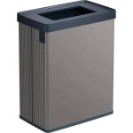 Poubelle de tri - verto - curver - 54 l - gris perle