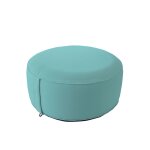Pouf gonflable d�perlant 55x25 cm - turquoise turquoise