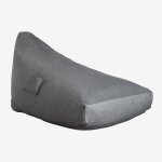 Pouf de jardin alexander gris granit xfe0e; 140 cm