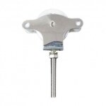 Poulie �tendoir wolfpack inoxydable 60 mm / r�a m�tallique � vis