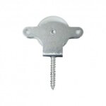 Poulie �tendoir wolfpack zingu�e 40 mm r�a plastique � tirefond