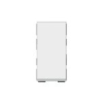 Poussoir ou poussoir inverseur mosaic easyled 6a 250v 1 module blanc