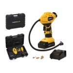 Powerplus gonfleur sans fil avec manomètre 18v powx1700 Powerplus gonfleur sans fil avec manomètre 18v powx1700