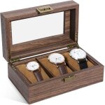 Prsentoir bote coffret a montre bijoux coffret de rangement avec serrure ecrin homme femme en bois