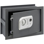 Print 141520 coffre - fort encastrable avec serrure � empreinte digital ou � codecoffre - fort de s�curit� ...