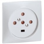 Prise 20a 95 x 95mm legrand a encastrer 3p + t + n