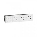 Prise de courant - 4 x 2p + t � 45 - bornes auto legrand